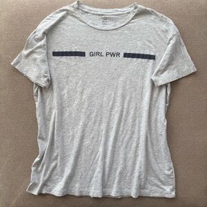 Aerie Light Gray Soft T-Shirt